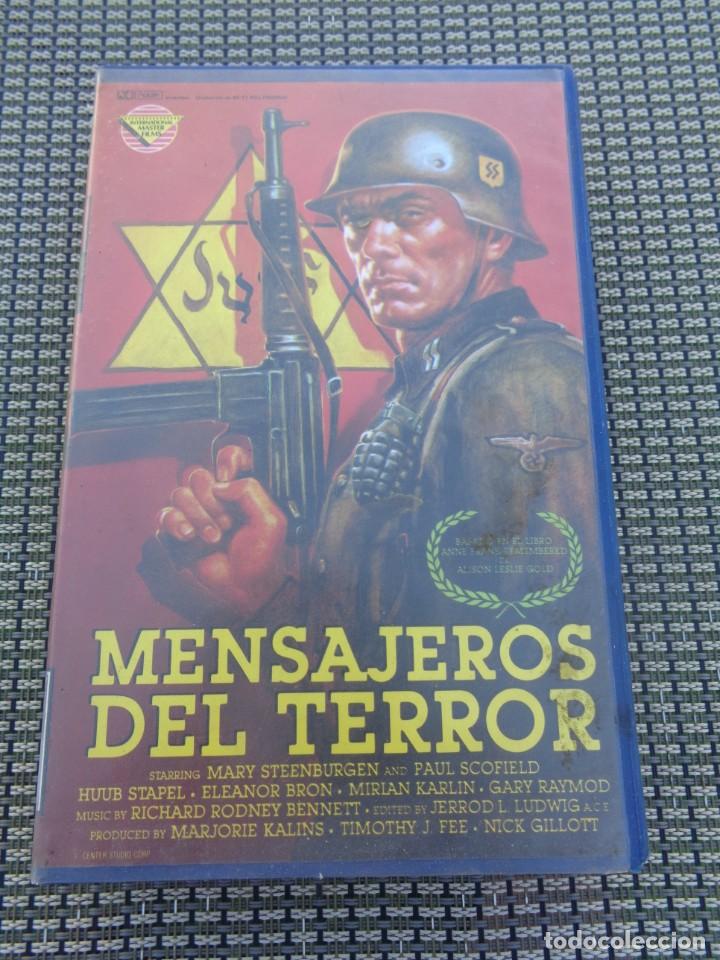 Cinema: VHS - MENSAJEROS DEL TERROR (T&iacute;tulo Orig. Anne Frank Remembered) &bull; Dir.Alison Leslie Gold. 1995. vhs