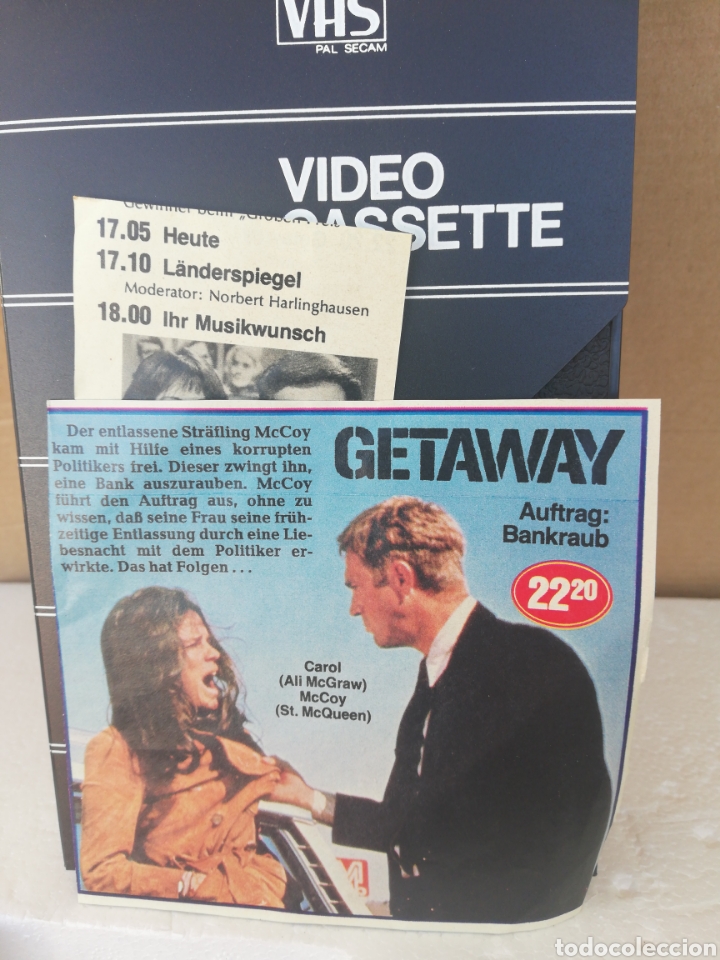 Cine: Pel&iacute;cula VHS Getaway - Foto 2