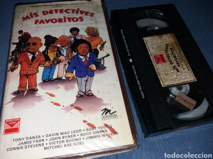 Mis Detectives Favoritos Vhs Tony Danza Comprar Peliculas De Cine Vhs En Todocoleccion