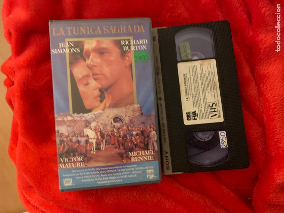 Cinema: La t&uacute;nica sagrada pel&iacute;cula Vhs 1 edici&oacute;n
