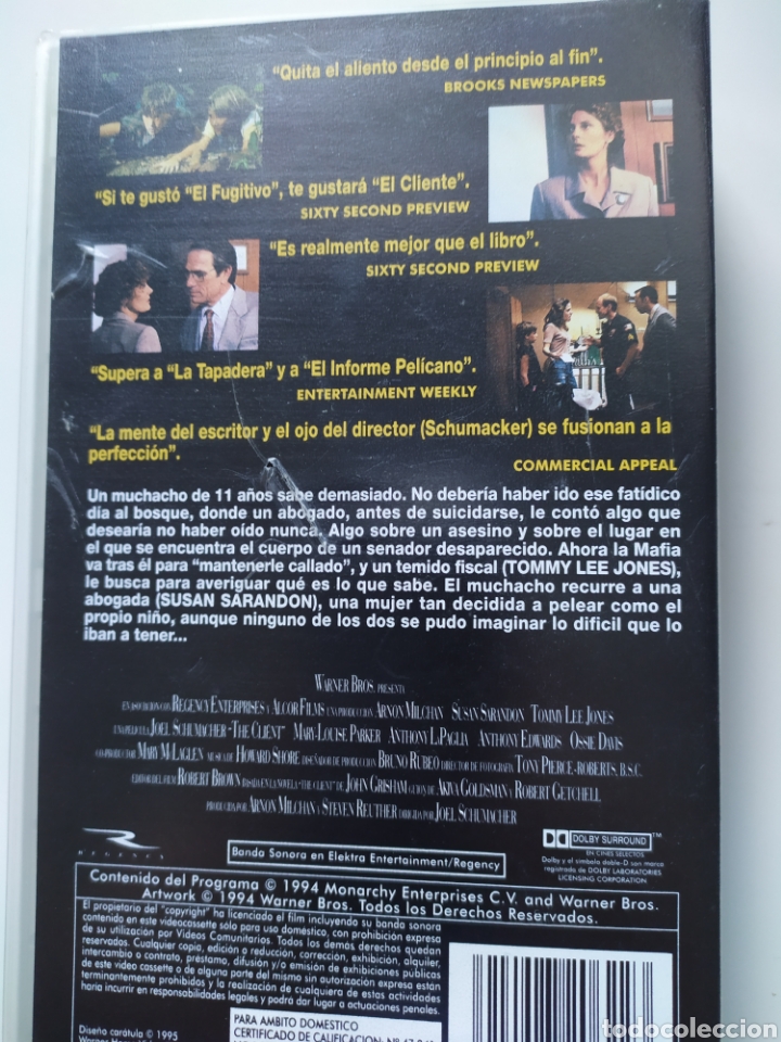 Cine: Videocasette VHS. El cliente - Foto 2