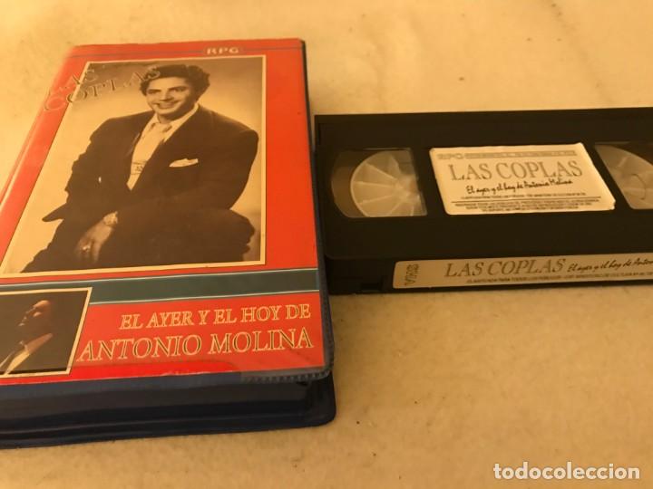 Cine: VHS ORIGINAL / LAS COPLAS. EL AYER Y HOY DE ANTONIO MOLINA