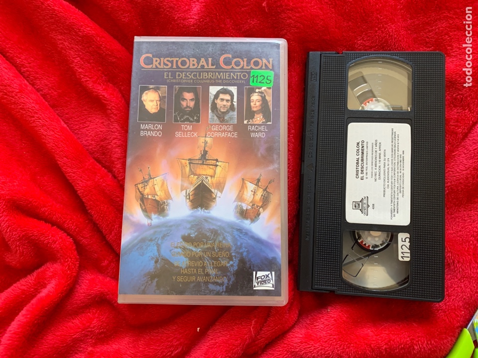 Cine: Crist&oacute;bal Col&oacute;n el descubrimiento pel&iacute;cula VHS
