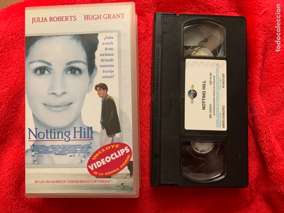 Cine: Notting hill pel&iacute;cula VHS
