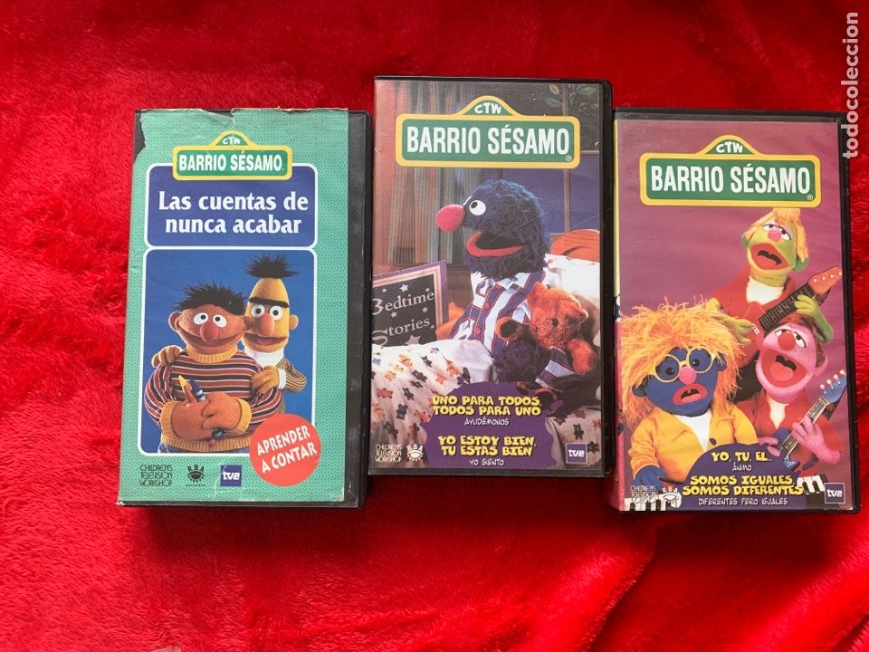 Cine: 3 pel&iacute;culas El barrio s&eacute;samo pel&iacute;cula vhs