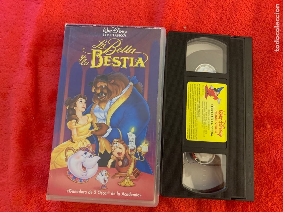 la bella y la bestia películas vhs disney - Comprar Películas de cine