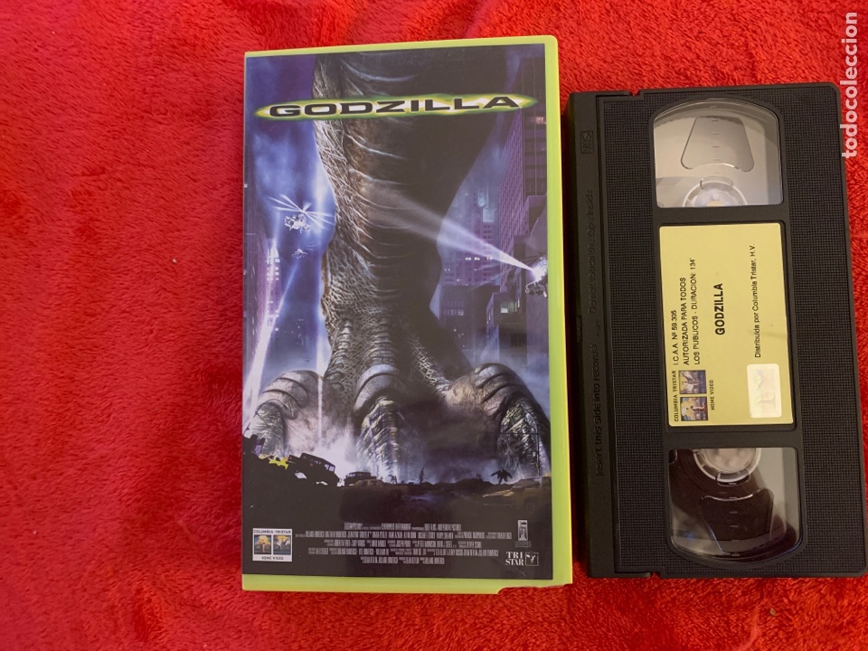 Cine: Godzilla pel&iacute;culas VHS - Foto 1