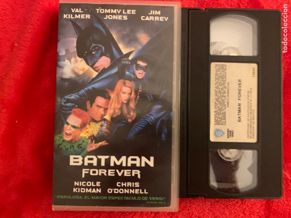 Cine: Batman Forever pel&iacute;culas VHS - Foto 1