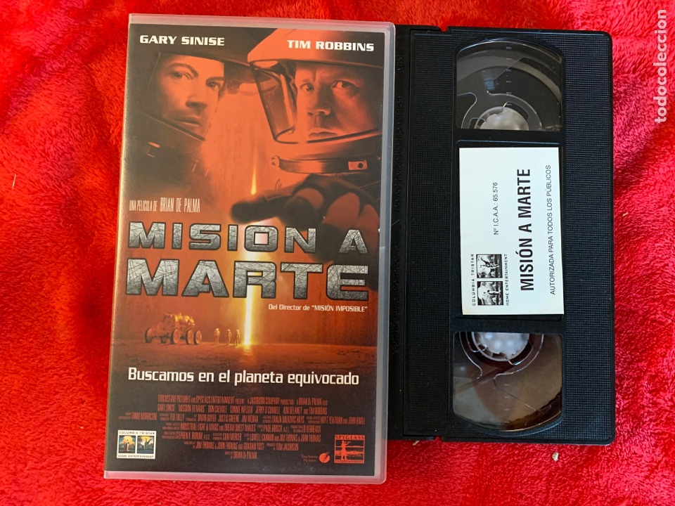 Cine: Misi&oacute;n a Marte pel&iacute;culas VHS - Foto 1