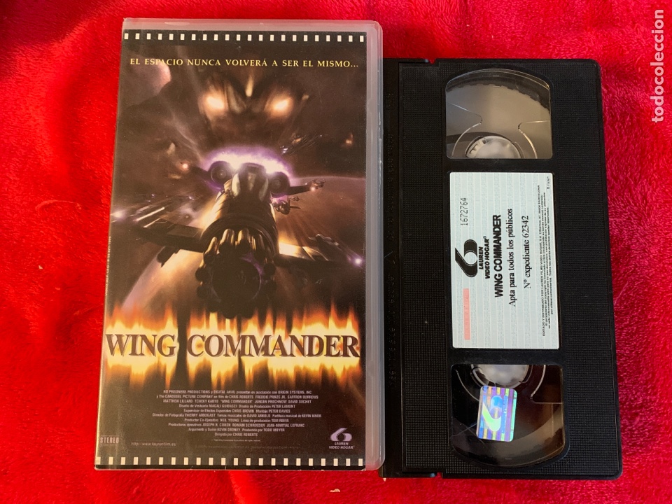 Cine: Wing Commander pel&iacute;culas VHS - Foto 1