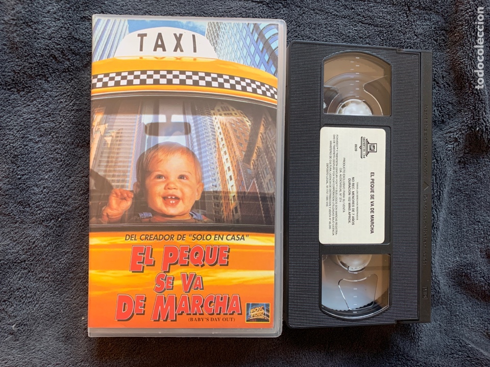 Cine: El peque se va de marcha pel&iacute;culas VHS
