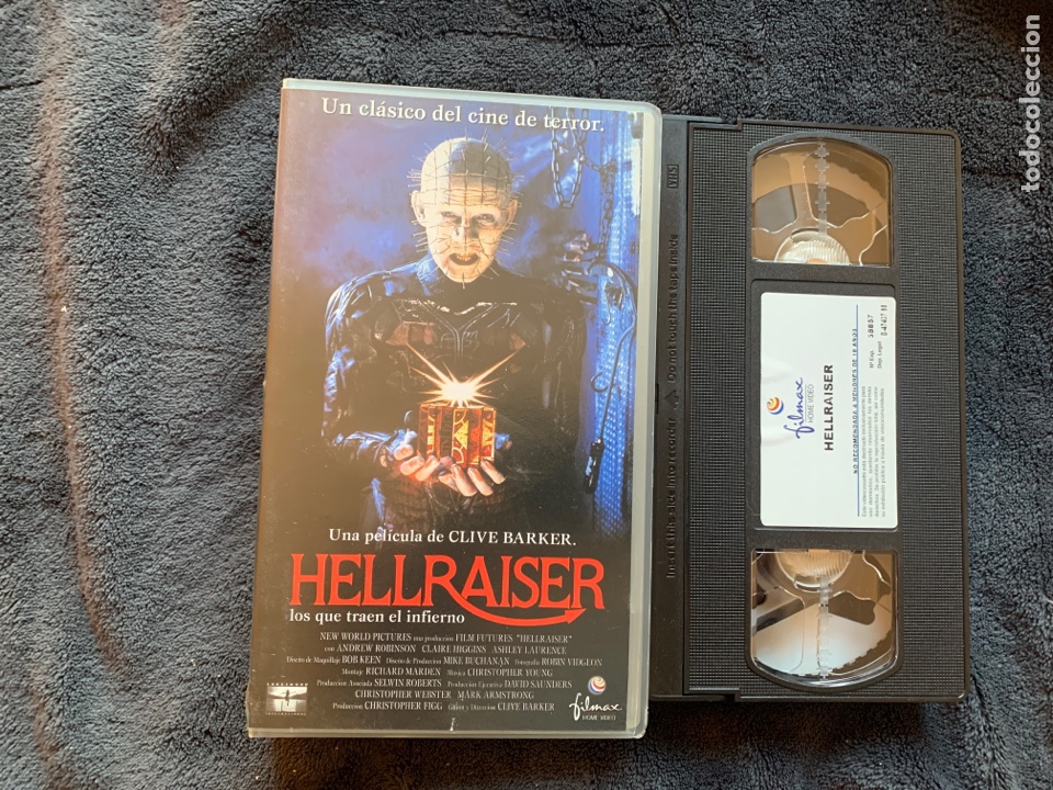 Cine: Hellraiser Pel&iacute;culas VHS - Foto 1
