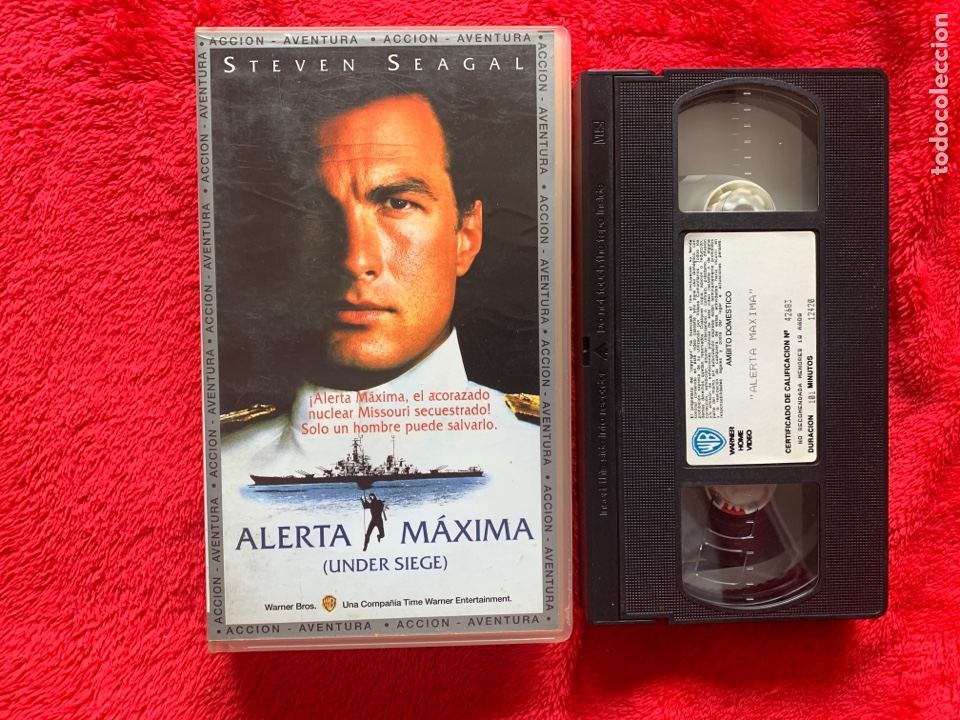 Cinema: Alerta m&aacute;xima pel&iacute;culas VHS Steven Seagal