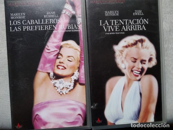 Cine: Lote VHS Marilyn Monroe - Foto 2