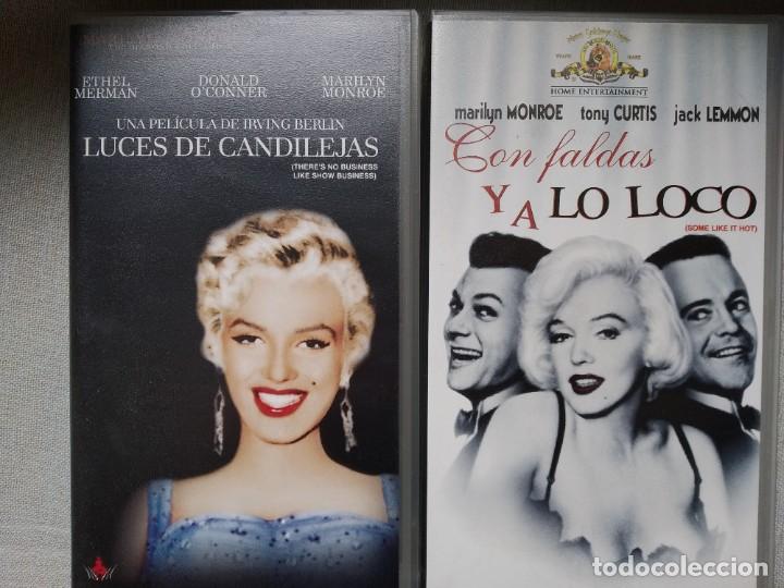 Cine: Lote VHS Marilyn Monroe - Foto 3
