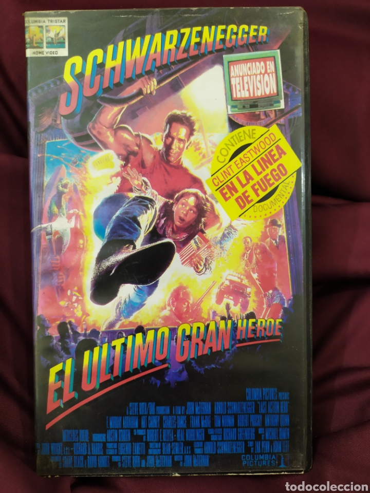 Cine: VHS el &uacute;ltimo gran h&eacute;roe. Schwarzenegger. - Foto 1