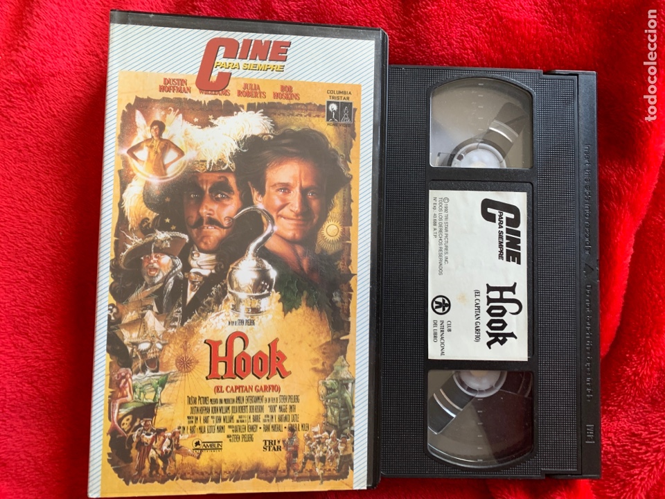 Cine: Hook el capit&aacute;n garfio pel&iacute;cula vhs - Foto 1