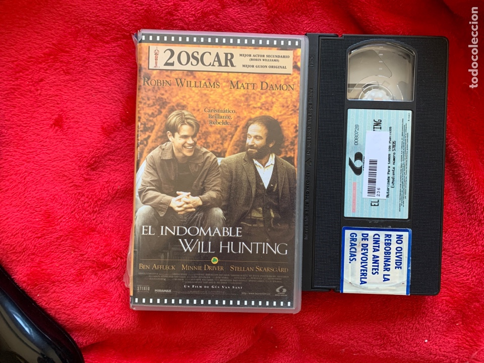 Kino: El indomable Will Hunting vhs