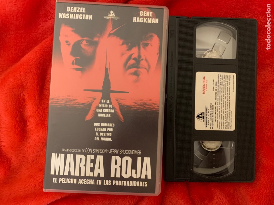 Cin&eacute;ma: Marea roja pel&iacute;culas VHS
