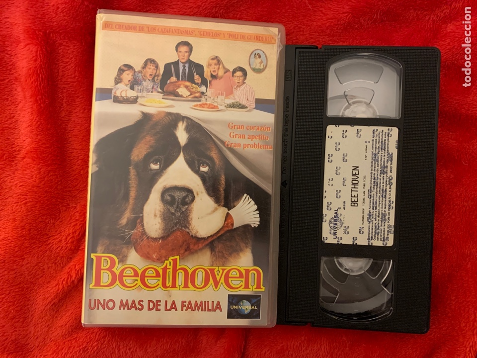 Cine: Beethoven uno m&aacute;s de la familia pel&iacute;cula VHS