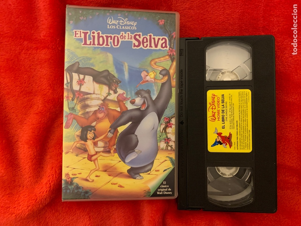 Cine: El libro de la selva pel&iacute;culas VHS - Foto 1