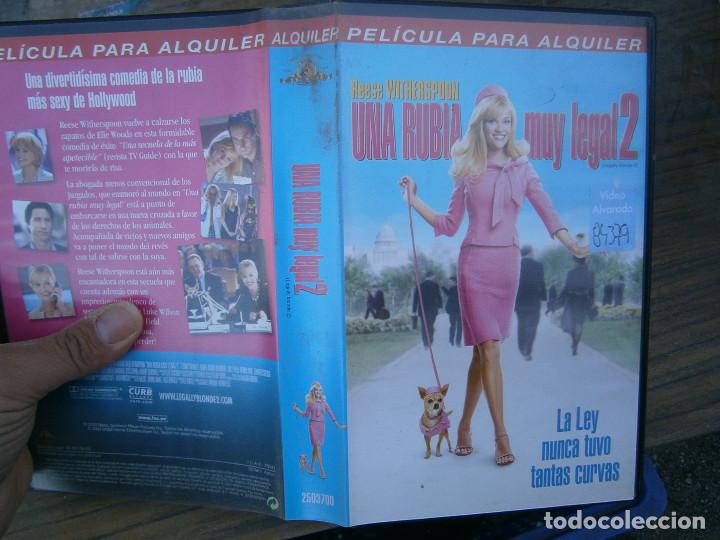 Cinema: UNA RUBIA MUY LEGAL 2 &iexcl;&iexcl;1 EDICCION CAJA GRANDE&iexcl;DISPONEMOS MAS DE 60.000.EN.VHS BETA 2000&iexcl;