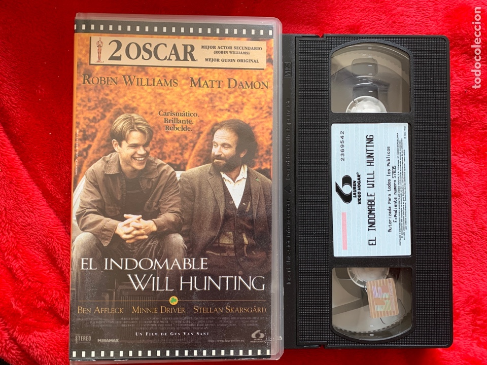 Kino: El indomable Will Hunting Pelicula VHS