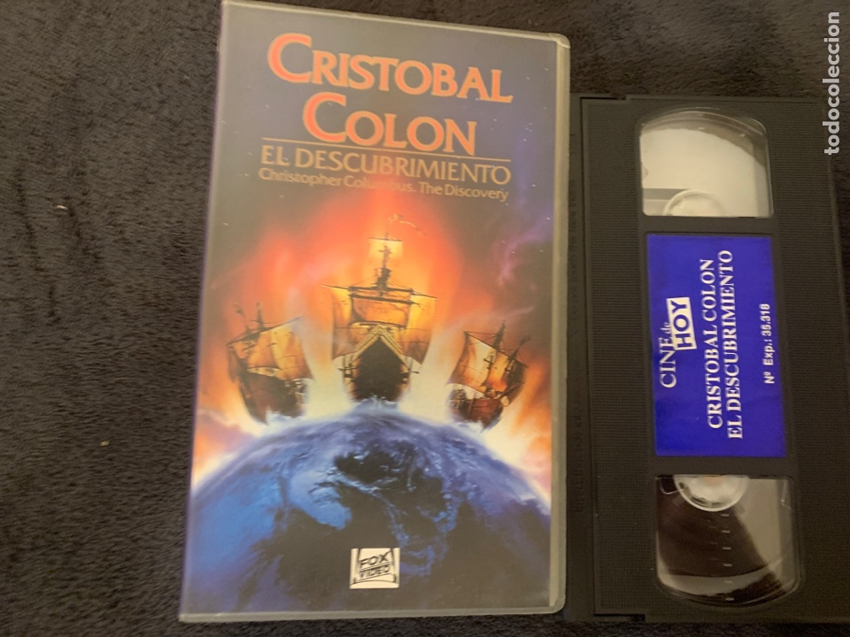 Cine: Crist&oacute;bal Col&oacute;n el descubrimiento pel&iacute;culas VHS