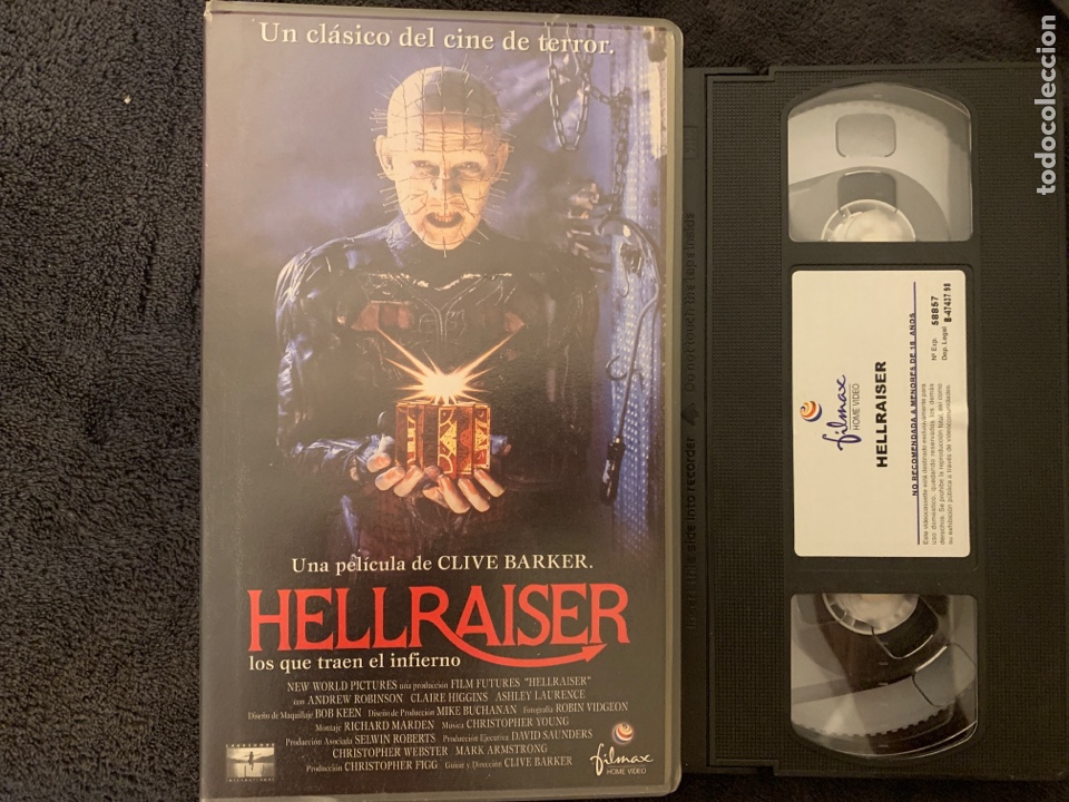 Cine: Hellraiser pel&iacute;culas VHS - Foto 1