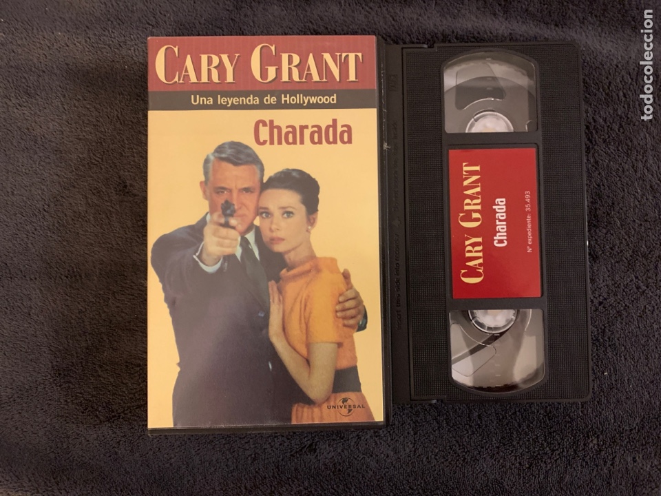 Cine: Cary grant charada Pel&iacute;culas VHS