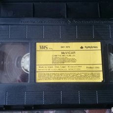 Cine: VHS MC VICAR, SIN CARATULA
