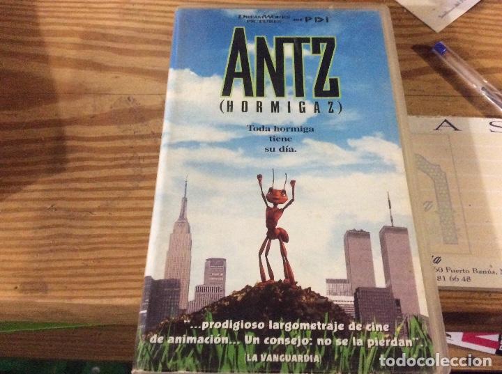 Cinema: Pedido minimo 3 euros VHS * VHS antz hormigas