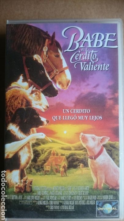 Cine: VHS Babe el cerdito valiente - Foto 1