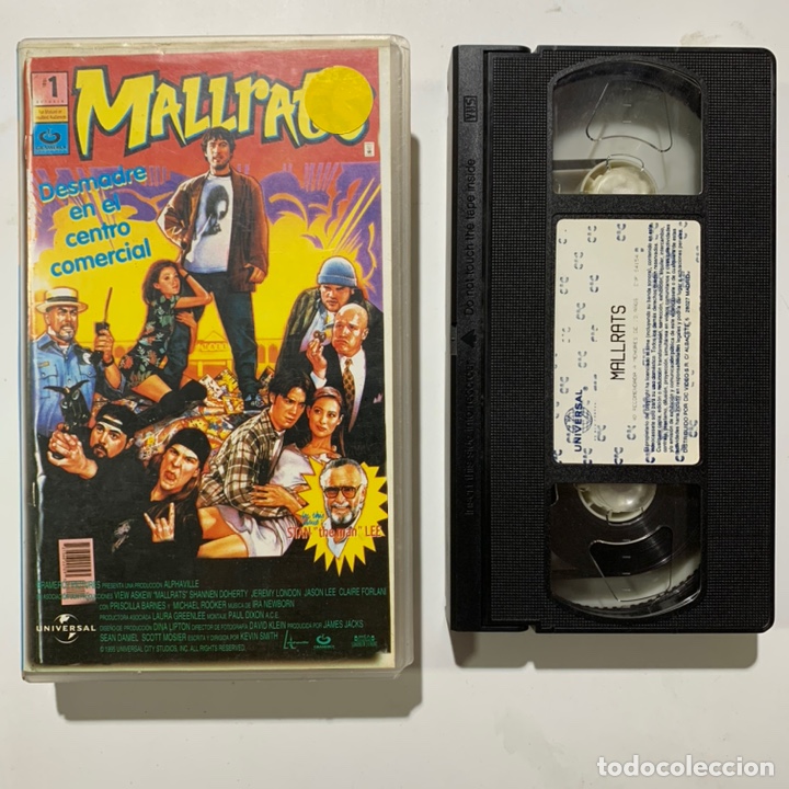 Cine: Pel&iacute;cula de Video VHS a&ntilde;os 90 desmadre en el centro comercial mallrats