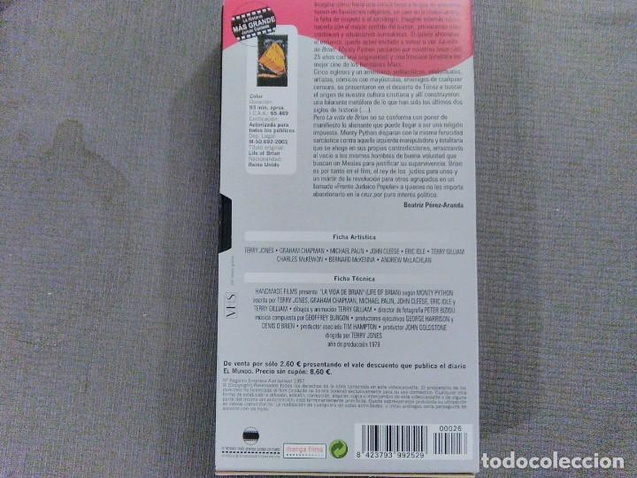 Cine: Cinta de VHS. La Vida de Brian. - Foto 3
