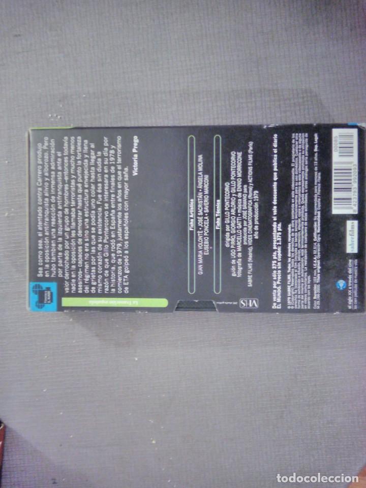 Cine: Cinta de VHS. Operaci&oacute;n Ogro. - Foto 3