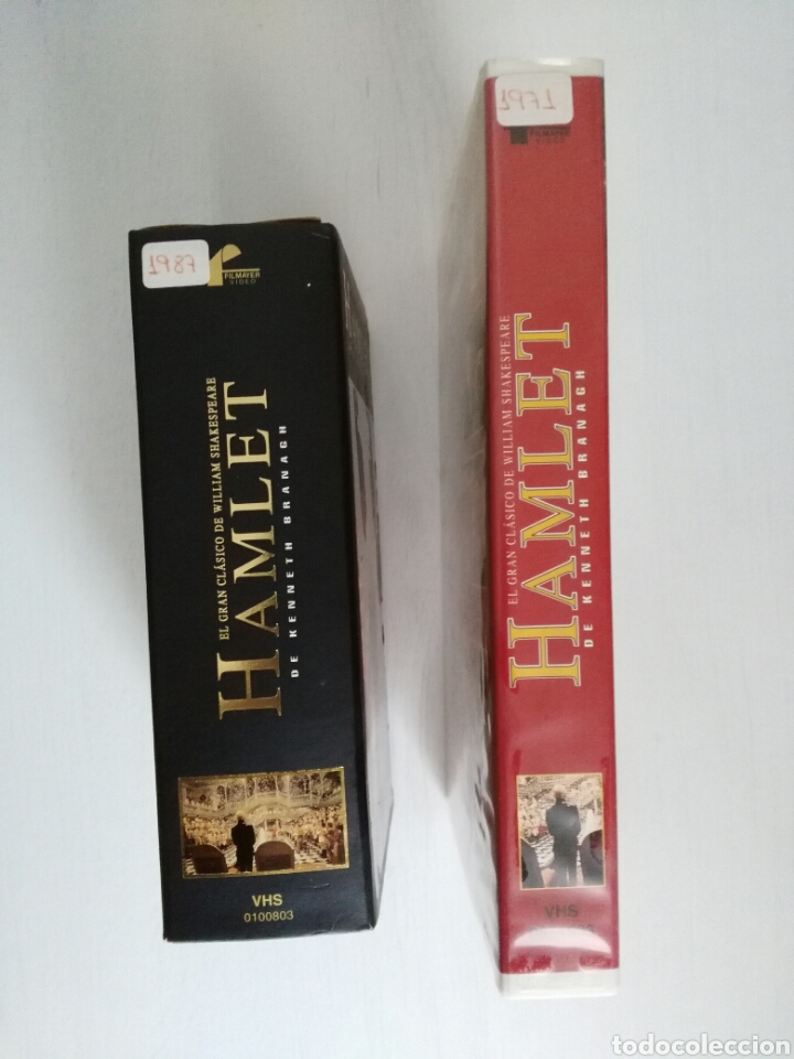 Cine: Hamlet (Vhs Doble y 1 a Edici&oacute;n) - Foto 2