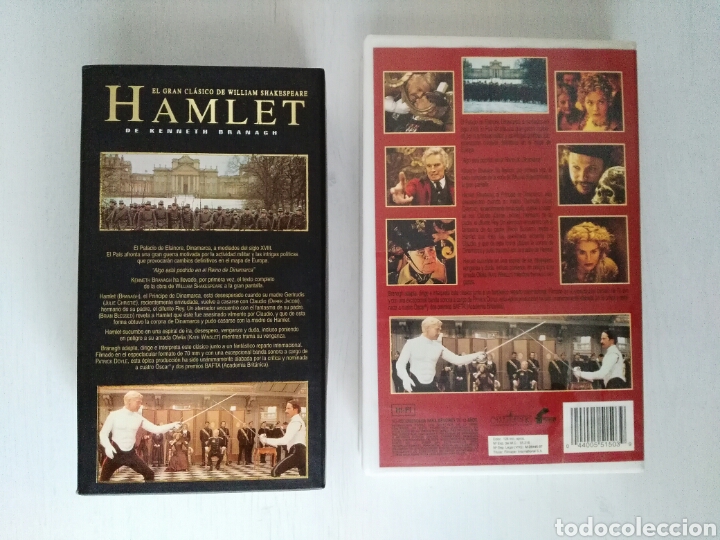 Cine: Hamlet (Vhs Doble y 1 a Edici&oacute;n) - Foto 3