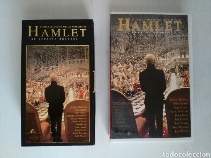 Cine: Hamlet (Vhs Doble y 1 a Edici&oacute;n) - Foto 1