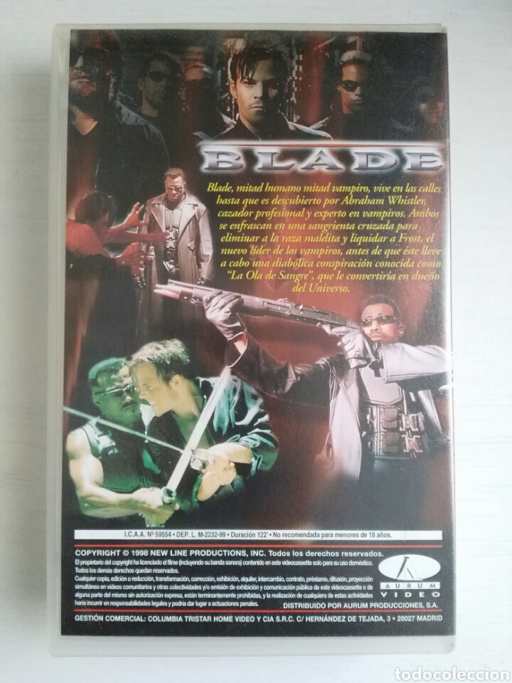 Cine: Blade 1a Edici&oacute;n - Foto 2