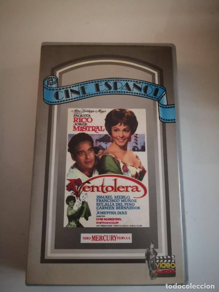Cine: VHS ORIGINAL CL&Aacute;SICO ESPA&Ntilde;OL, VENTOLERA (1961) CON PAQUITA RICO