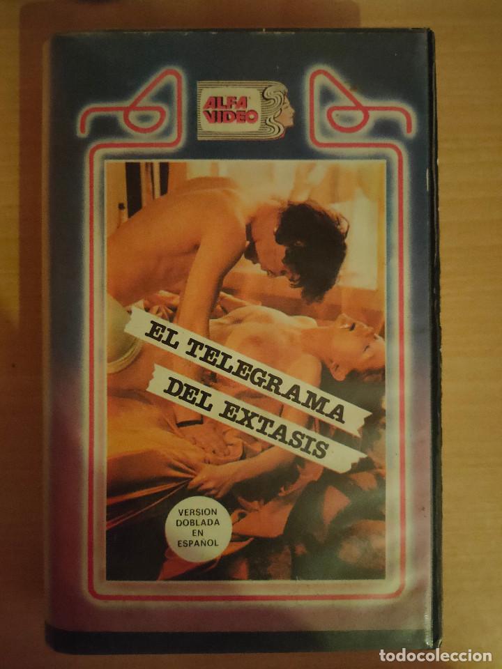 Cinema: El telegrama del &eacute;xtasis (Blue ecstasy, 1976) VHS - Fr&eacute;d&eacute;ric Lansac