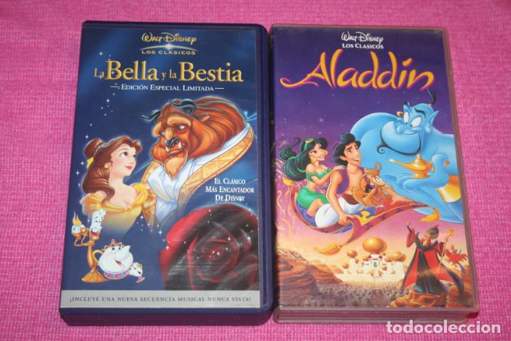 La Bella Y La Bestia Aladdin Lote 2 Vhs Ci Comprar Películas De Cine Vhs En Todocoleccion 3275