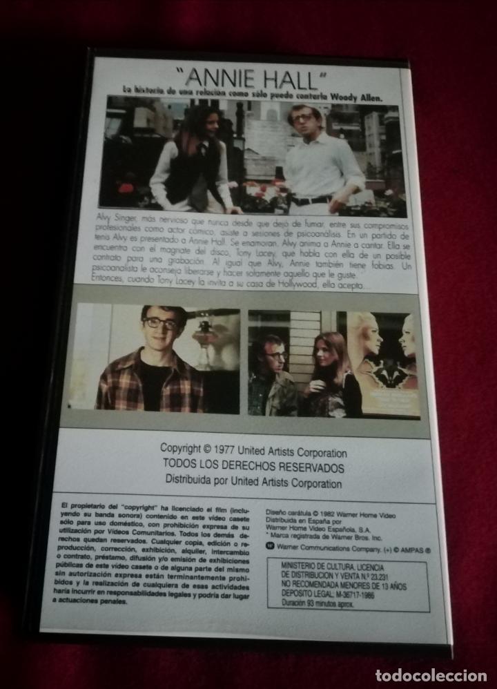 Cine: Annie Hall  - VHS - Foto 2