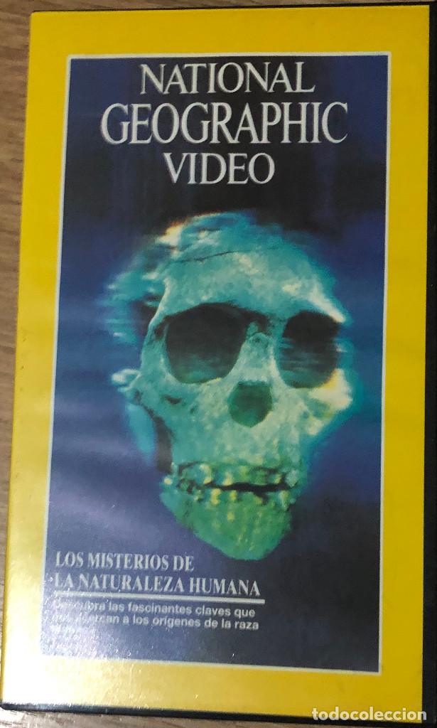Cine: 'Los misterios de la naturaleza humana'. VHS National Geographic. Tri-Pictures. A&ntilde;o 1992 Buen estado