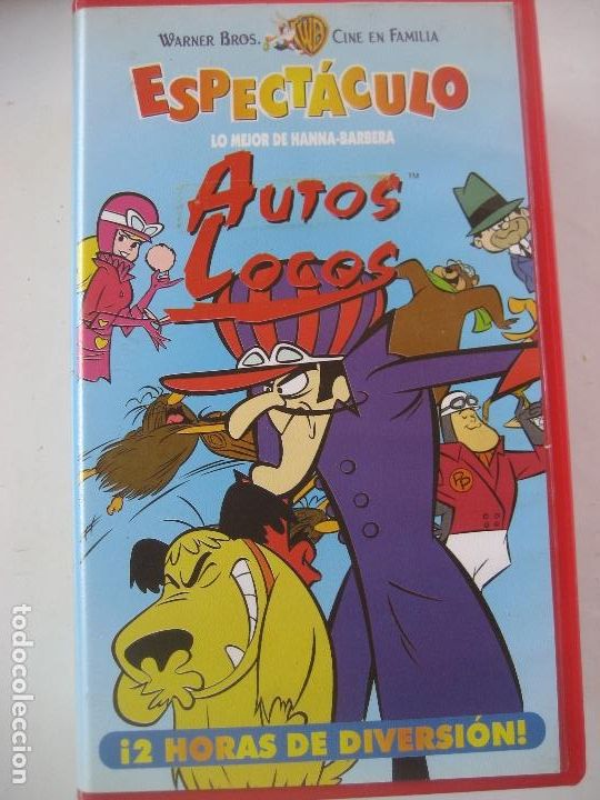 Cine: Autos Locos. Lo mejor de Hanna-Barbera. 2 cintas