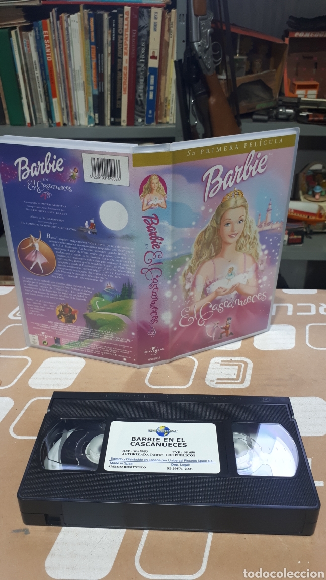 Cine: BARBIE EL CASCANUECES VHS PRIMERA PELICULA QUE SE HIZO CON LA FAMOSA MU&Ntilde;ECA