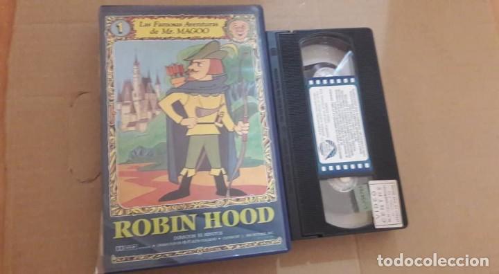 Cine: Las Aventuras de Mr. Magoo (Robin Hood) VHS Dibujos Animados