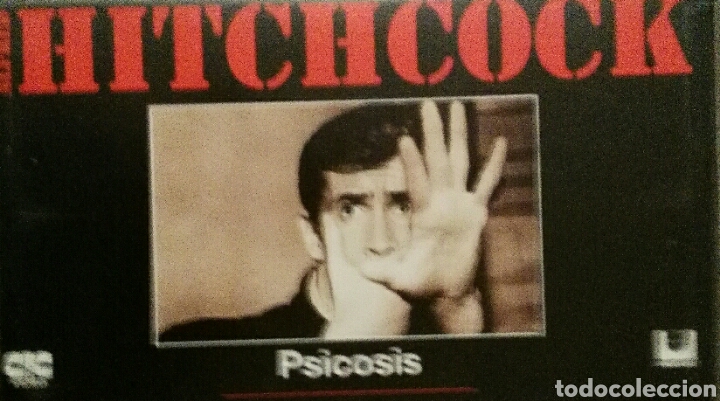Cinema: Hitchcock. Psicosis. VHS.