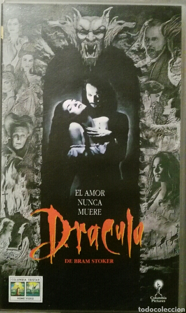 Cinema: Dr&aacute;cula. Bram Stoker. VHS.